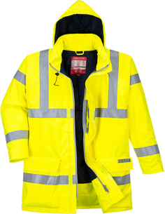 Parka de alta visibilidad