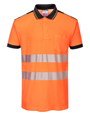 Polo m/c de alta visibilidad PW3