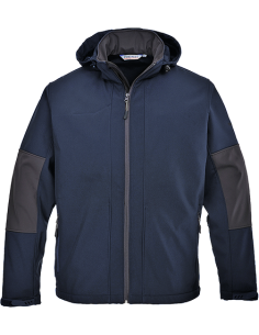 Softshell con capucha (3...